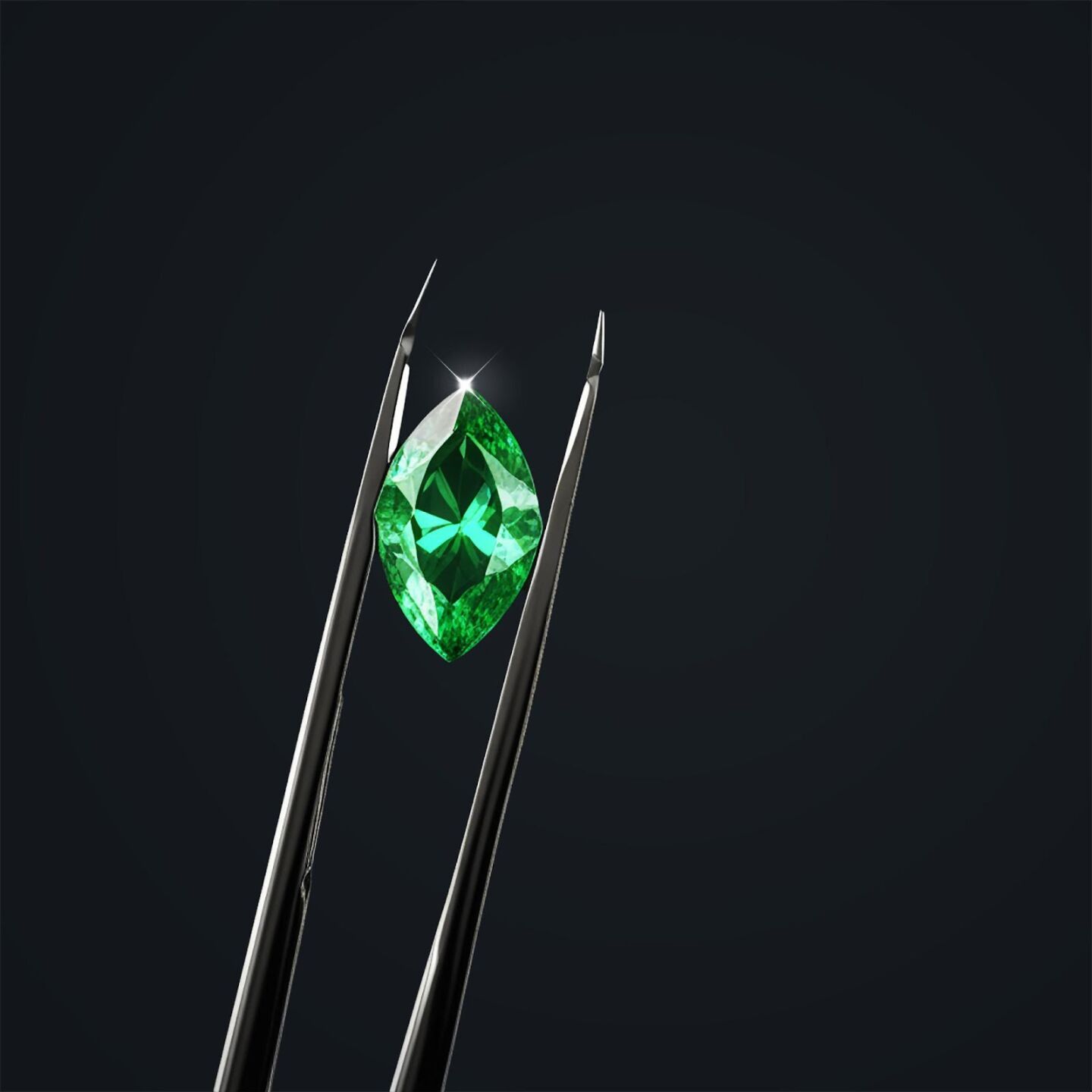 Green gem with significance beyond its cut, clarity, color, and carat
